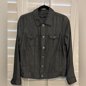 Tahari Black Button-down Jacket